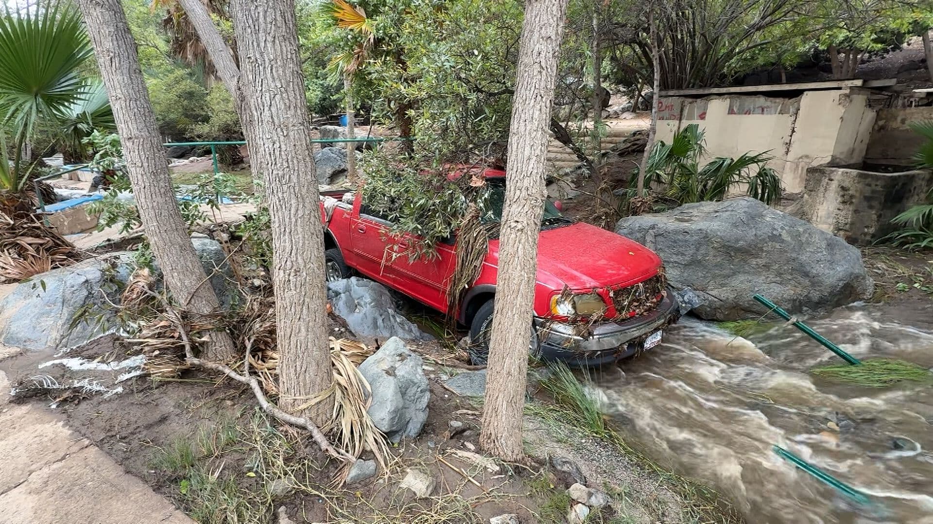 Familia de Tijuana Sobrevive a Inundación en Centro Turístico de Ensenada