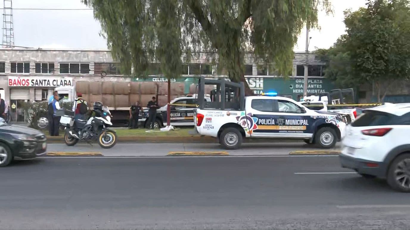 Muere Mujer en Accidente de Motocicleta sobre Vía Morelos en Ecatepec