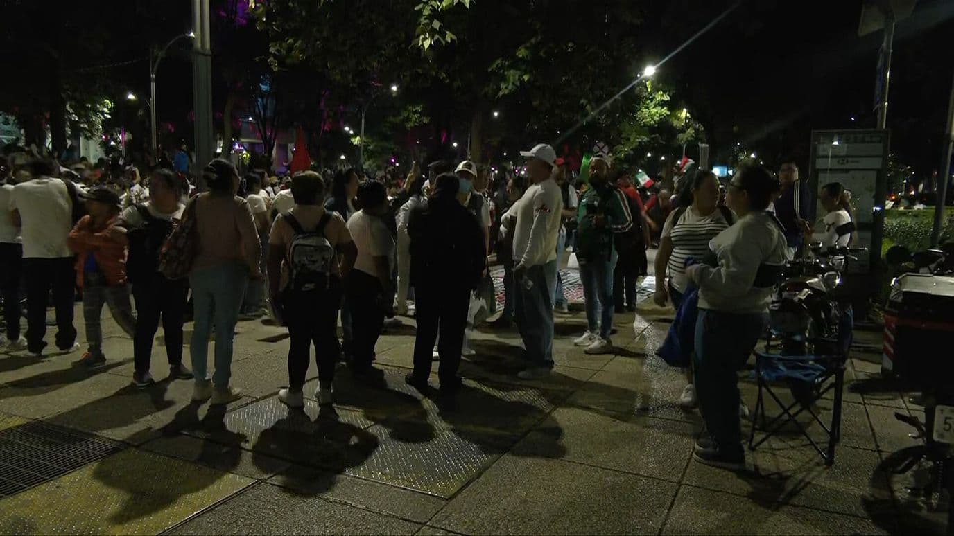 Marcha del IMSS Llega a Oficinas Centrales en CDMX tras 2 Horas y Media
