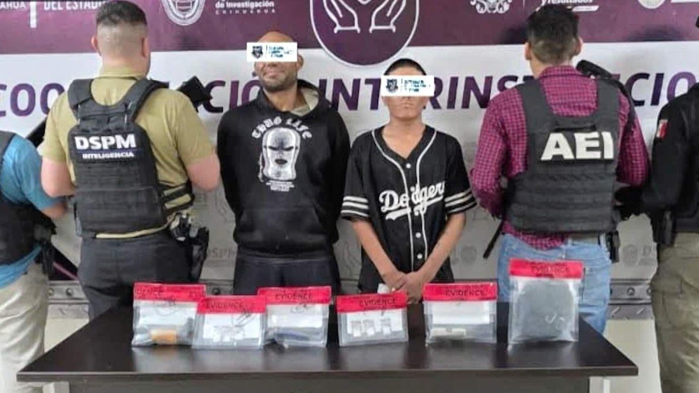 Detienen a Dos Hombres por el Delito de Homicidio en Chihuahua