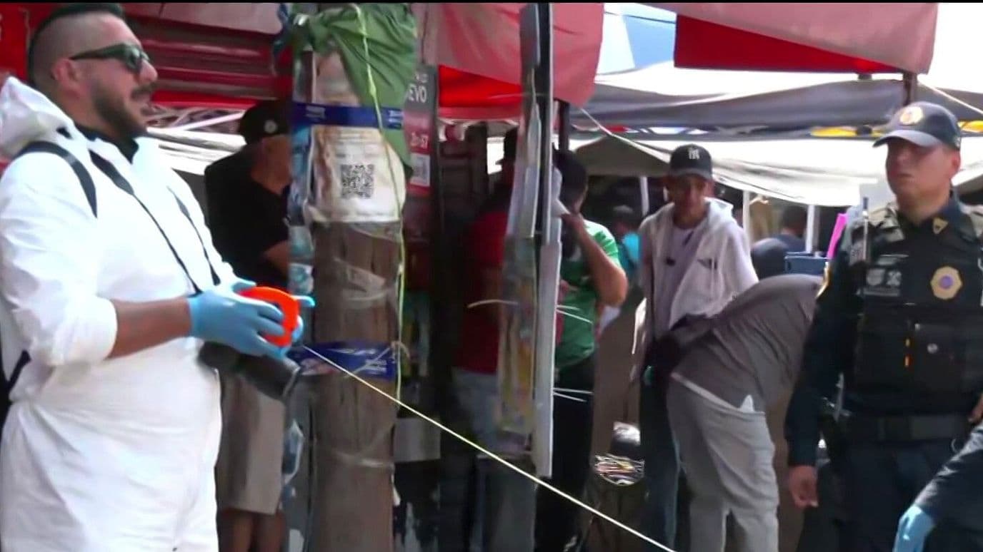 Detienen a una Persona tras Balacera en un Tianguis de Santa Martha Acatitla, Iztapalapa