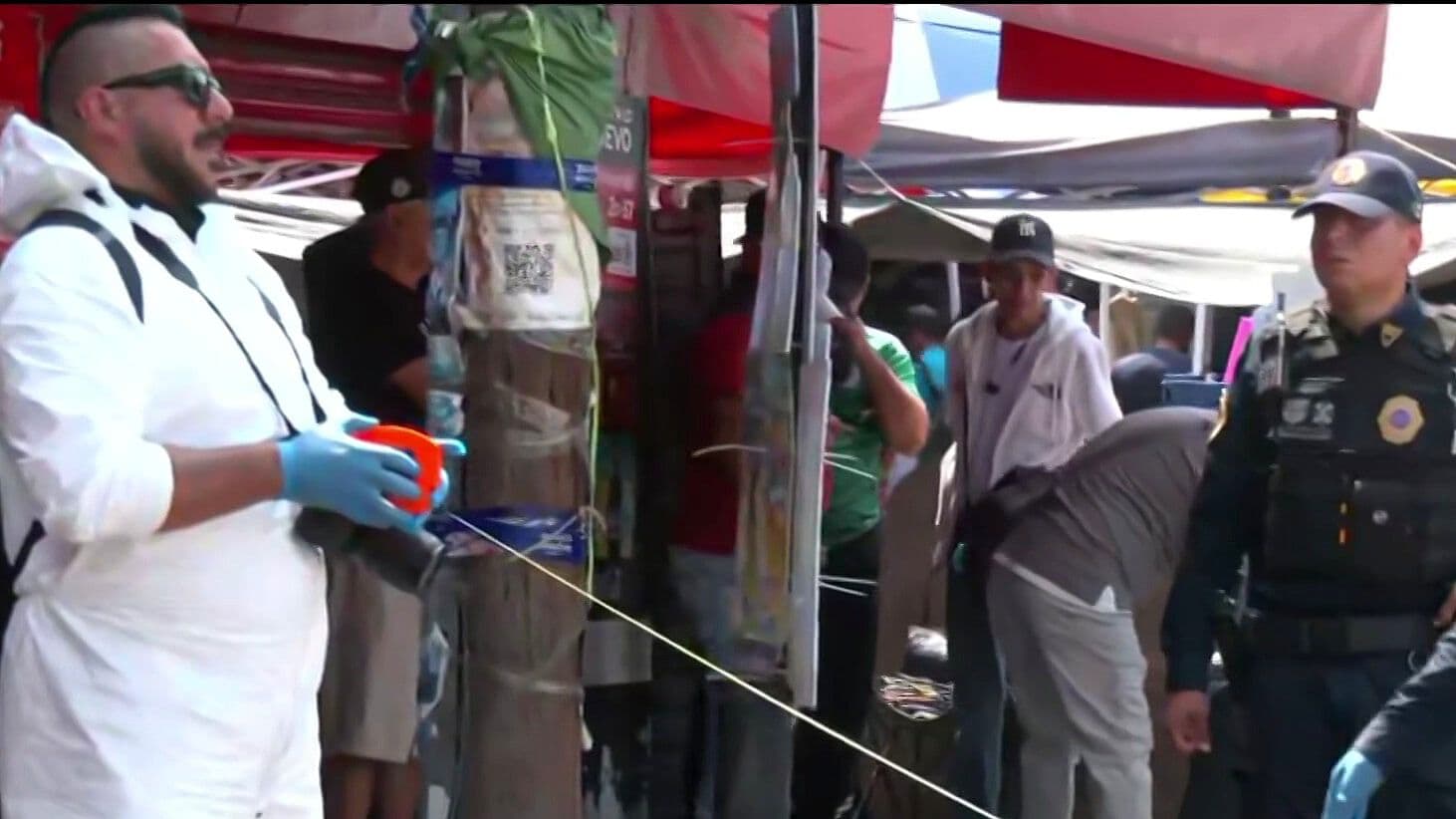 Detienen a una Persona tras Balacera en un Tianguis de Santa Martha Acatitla, Iztapalapa