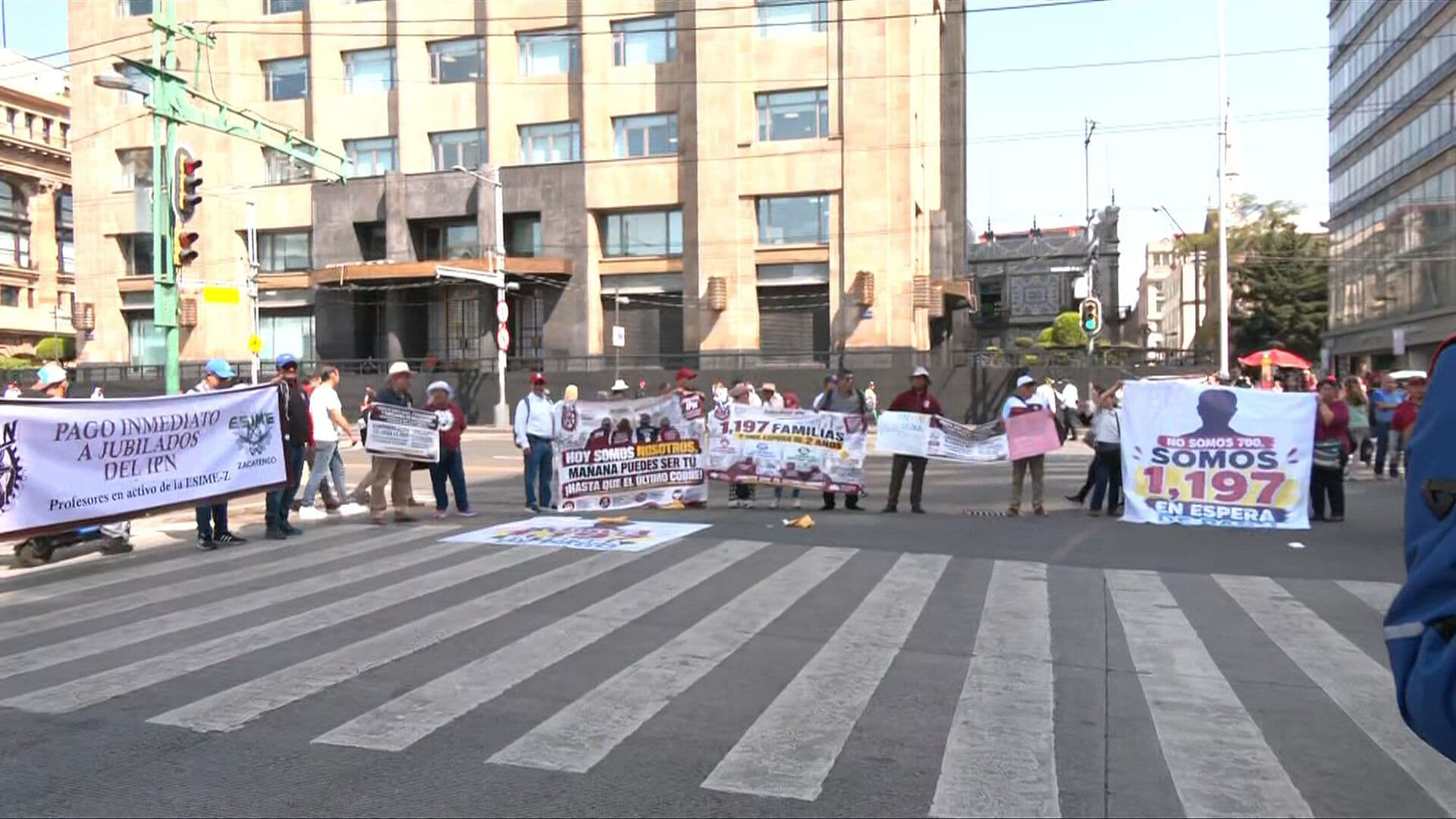 Bloqueo en Eje Central Suma Tres Horas; Así se ve la Zona Afectada