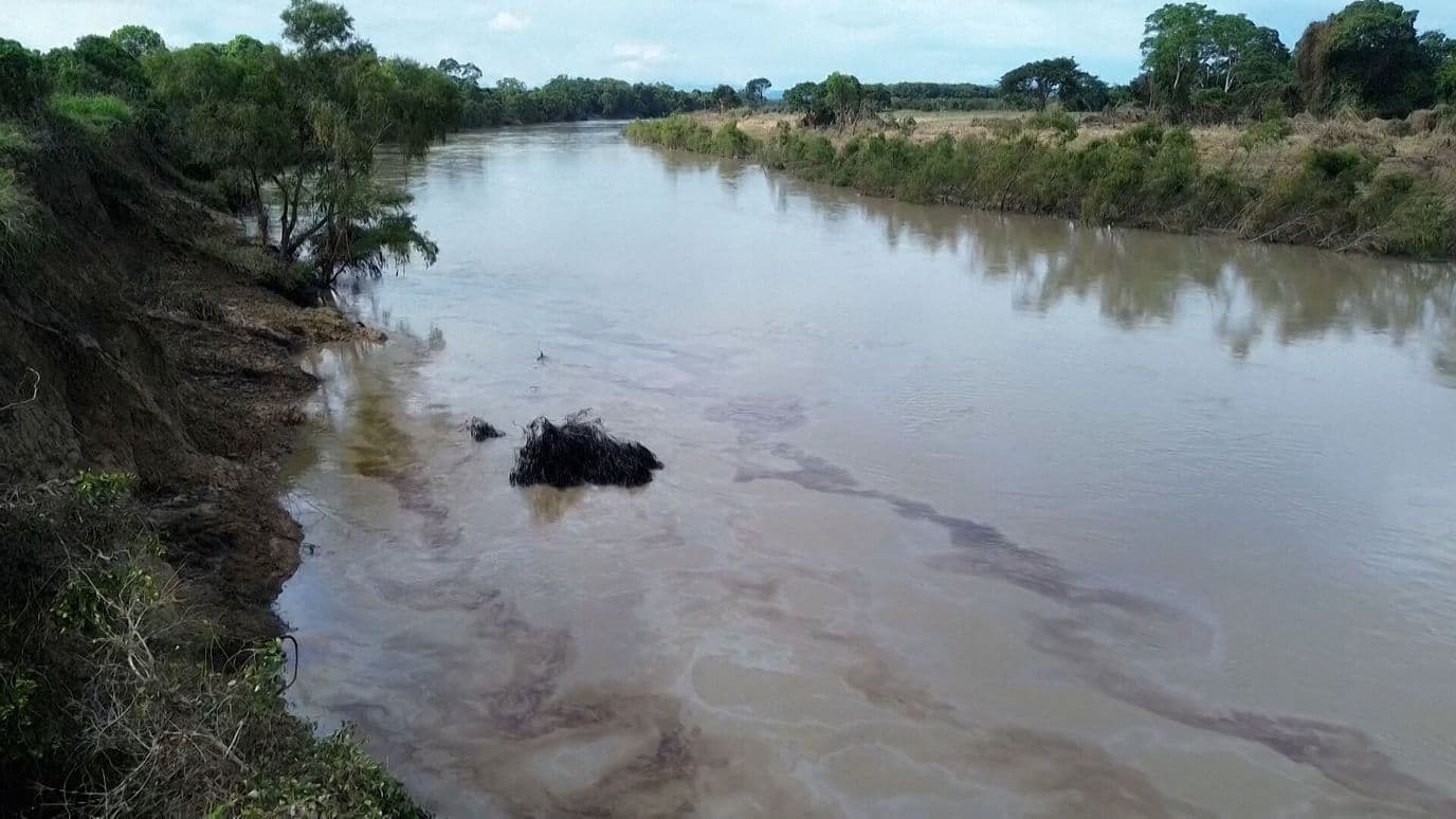 Derrames de Hidrocarburos Podrían estar Relacionados con Fuga en Ducto, Tamaulipas