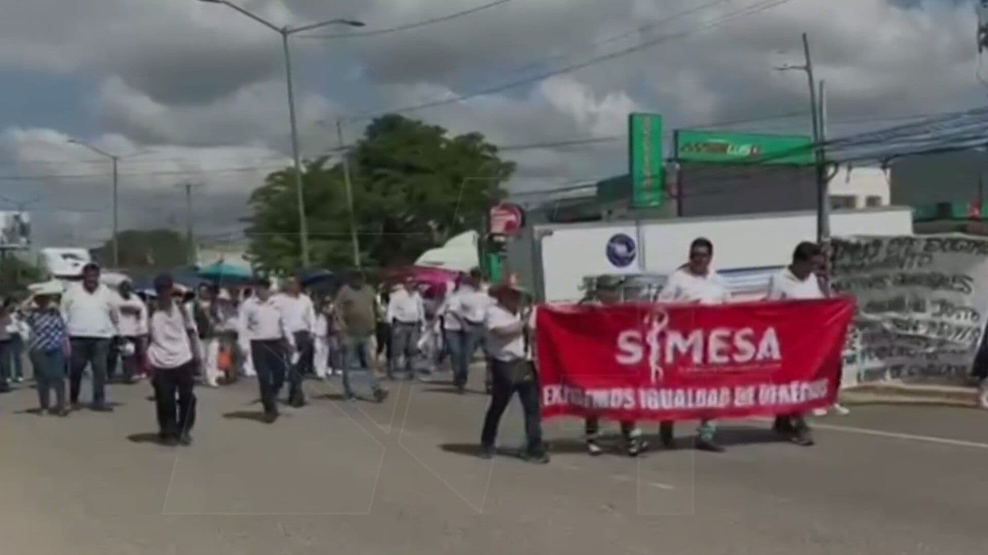 Así Fueron las Marchas de Sindicalizados del IMSS en los Estados