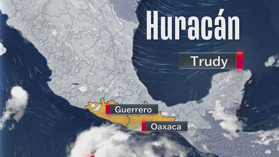 Huracán Trudy: Su Ubicación y Trayectoria Frente a las Costas de México