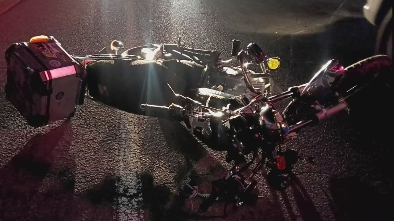 Muere Motociclista Tras Derrape en Montemorelos, NL