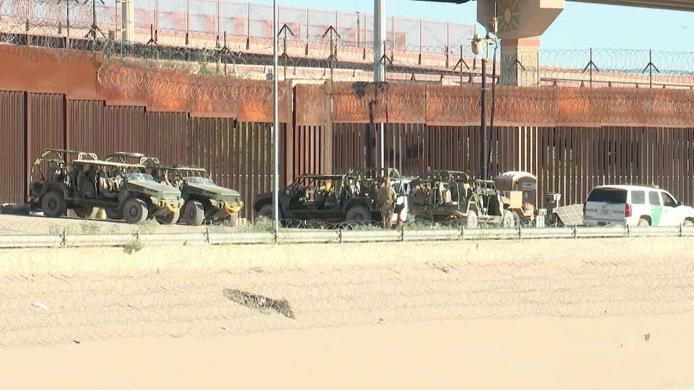 Refuerzan Seguridad en el Muro Fronterizo Entre Ciudad Juárez y El Paso