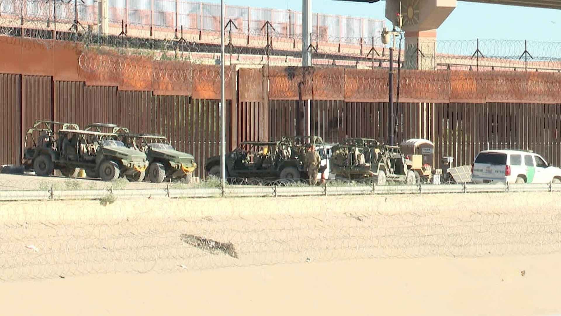 Refuerzan Seguridad en el Muro Fronterizo Entre Ciudad Juárez y El Paso