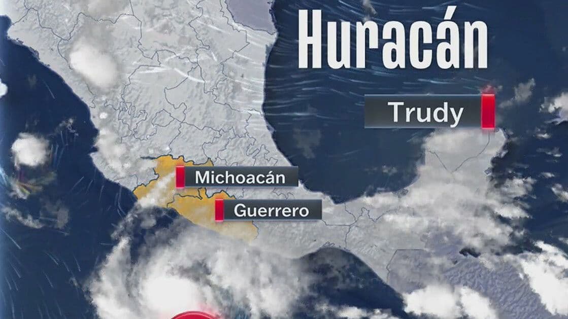 Huracán Trudy de Categoría 3 Hoy: Ubicación del Fenómeno Climático