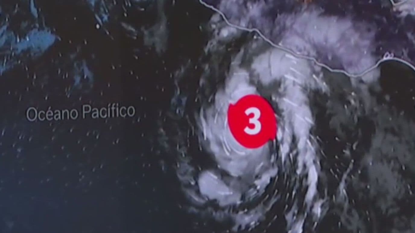 Ubicación del Huracán Trudy: Hay Alertas en Guerrero y Oaxaca