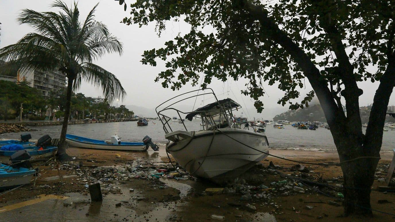 Alerta Amarilla en Guerrero por el Huracán Trudy