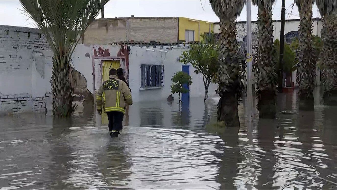Colonia Miguel Hidalgo Sigue Bajo el Agua Tras Fuertes Lluvias en Coahuila