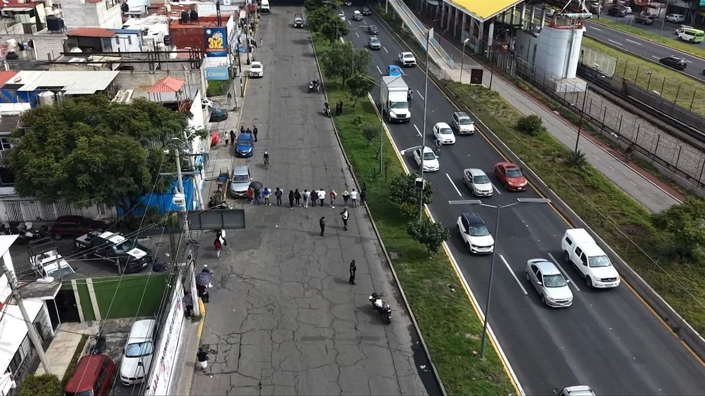 Así Fue el Bloqueo de Pacientes de Hemodiálisis en Avenida Central, Ecatepec