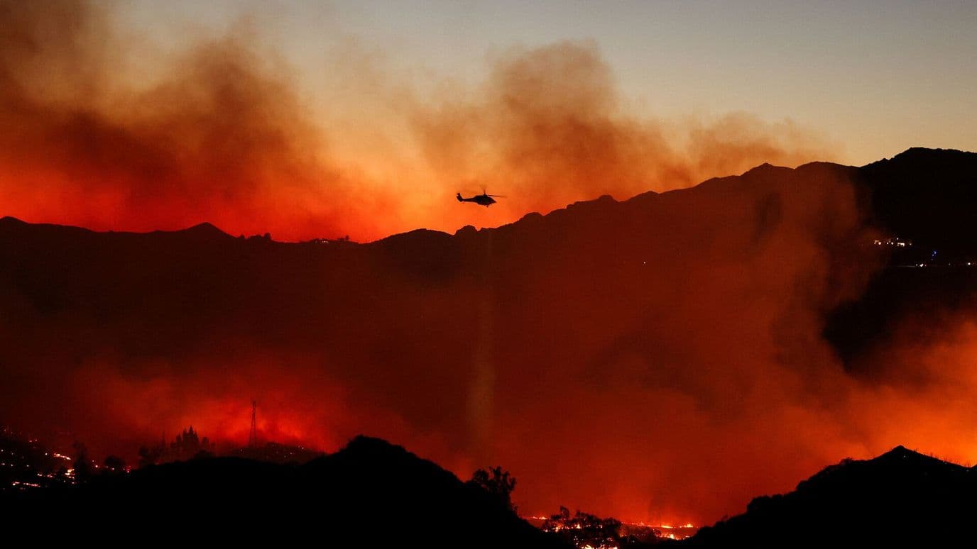 Incendio Norte Fire arrasa con 188 hectáreas en San Clemente, California