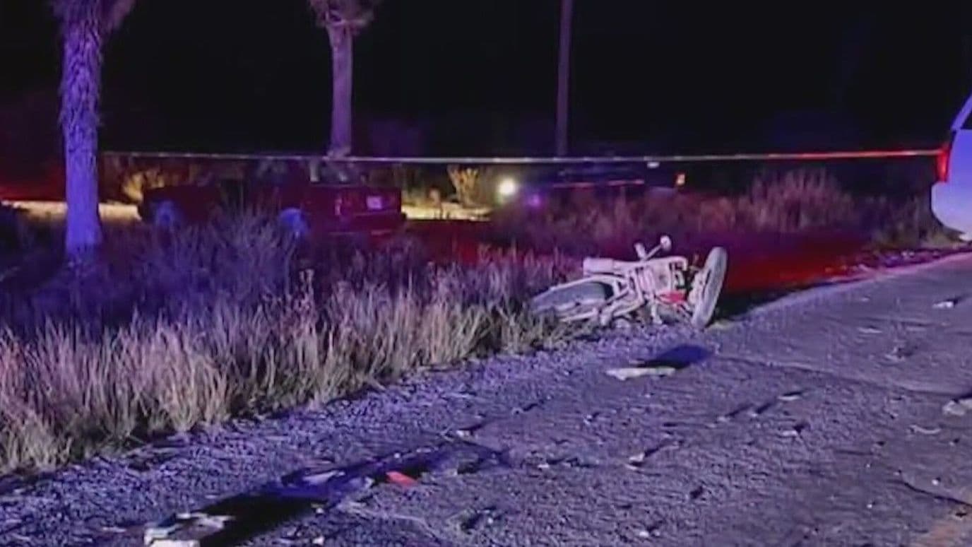 Muere Motociclista en Choque; Responsable Huye en Galeana, NL