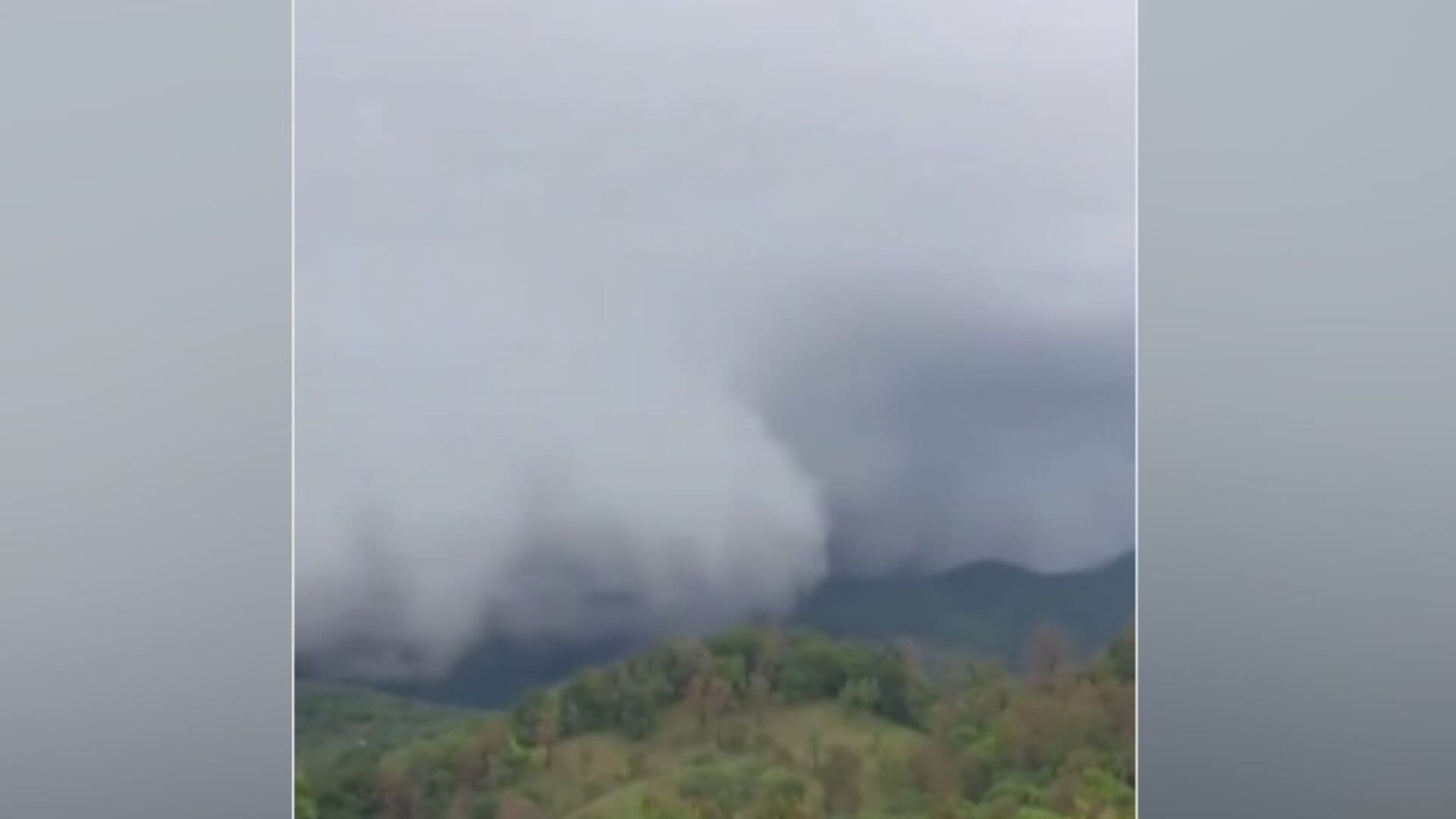Clima SLP: Captan Gran Masa de Aire en la Huasteca