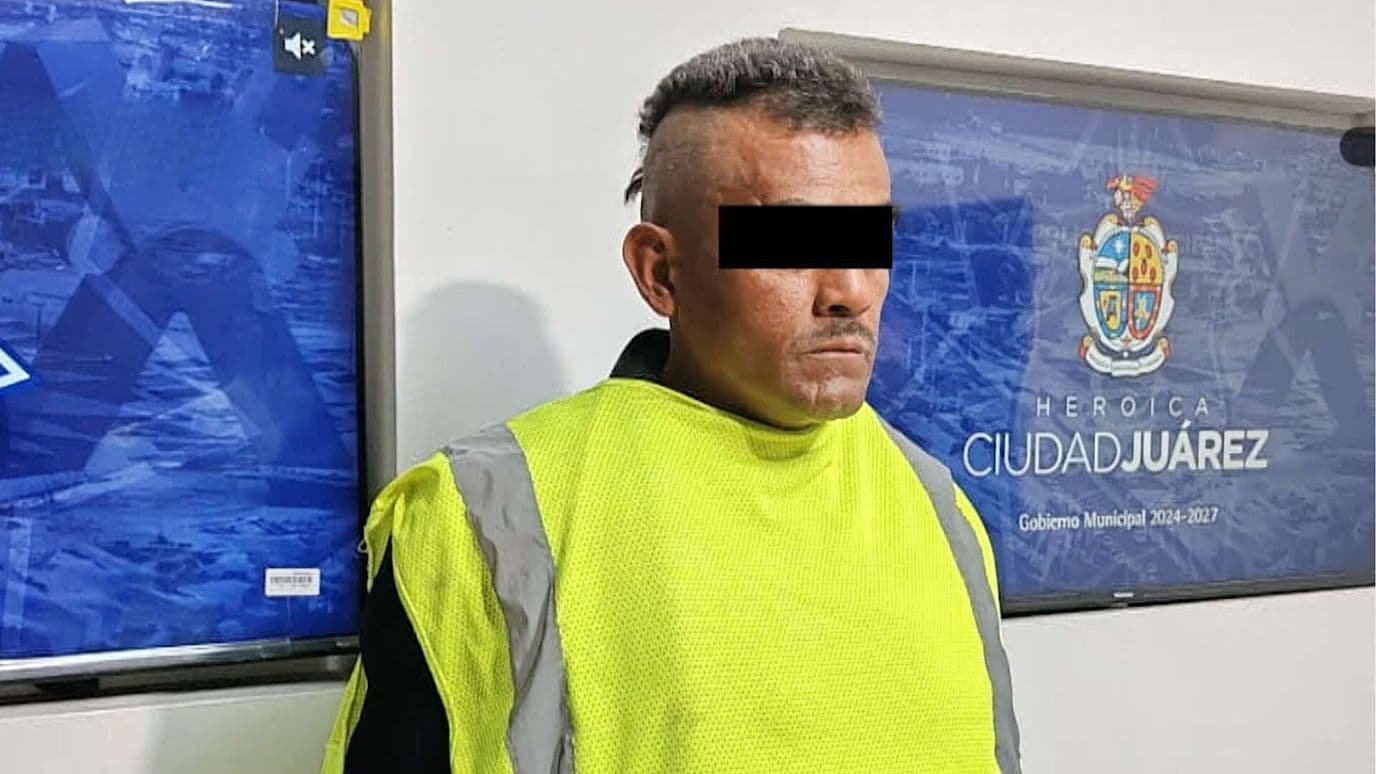 Detienen a Sujeto por Amenazar a su Vecina con un Hacha en Ciudad Juárez