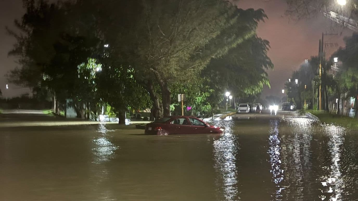 Reportan Afectaciones en Colonias de Nanchital tras Fuertes Lluvias en Veracruz