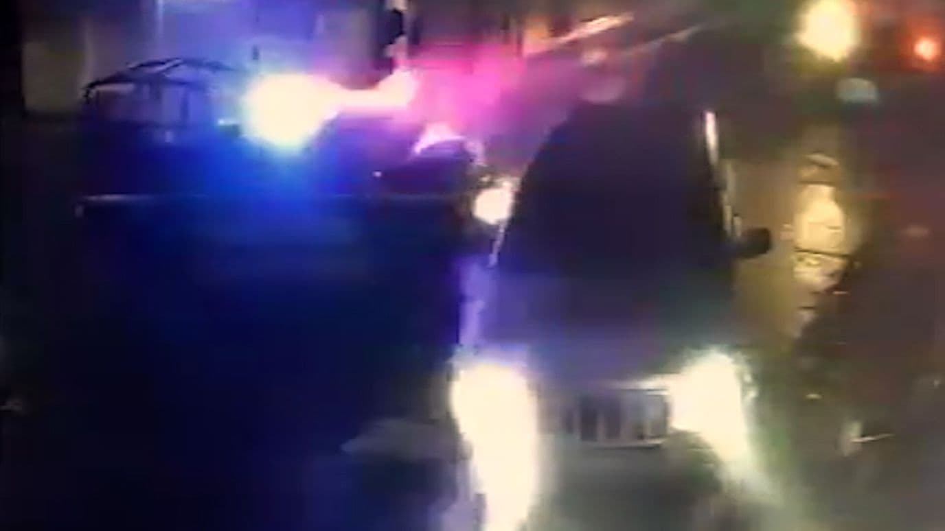 Patrulla Choca Contra Camioneta Durante Persecución en Tulancingo, Hidalgo