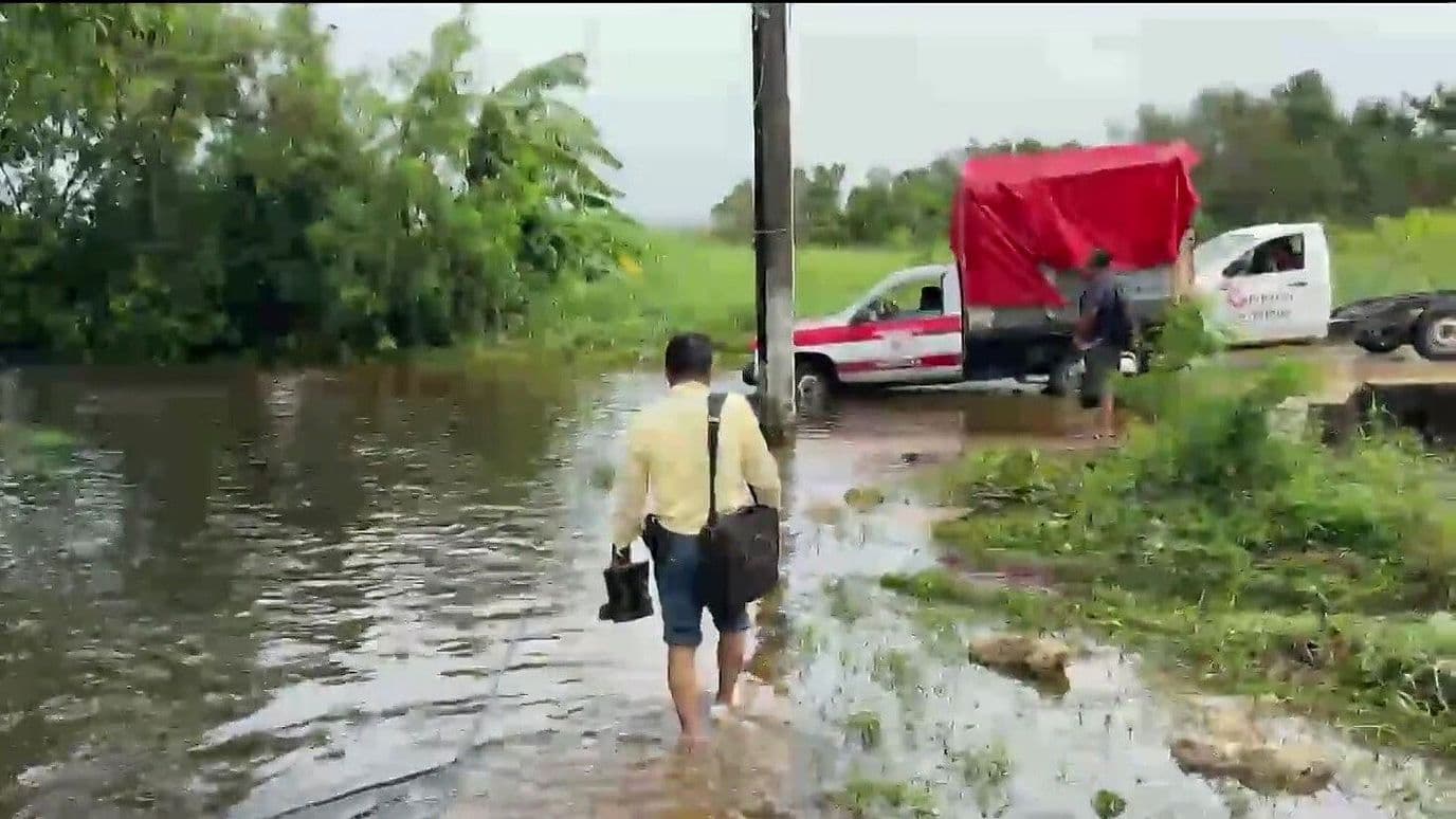 Alerta en Veracruz por Lluvias: Piden Evacuar Zonas Vulnerables por Crecida del Río Uxpanapa