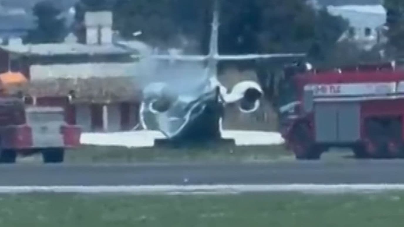 Suspenden Operaciones en Aeropuerto de Toluca por Aterrizaje de Emergencia