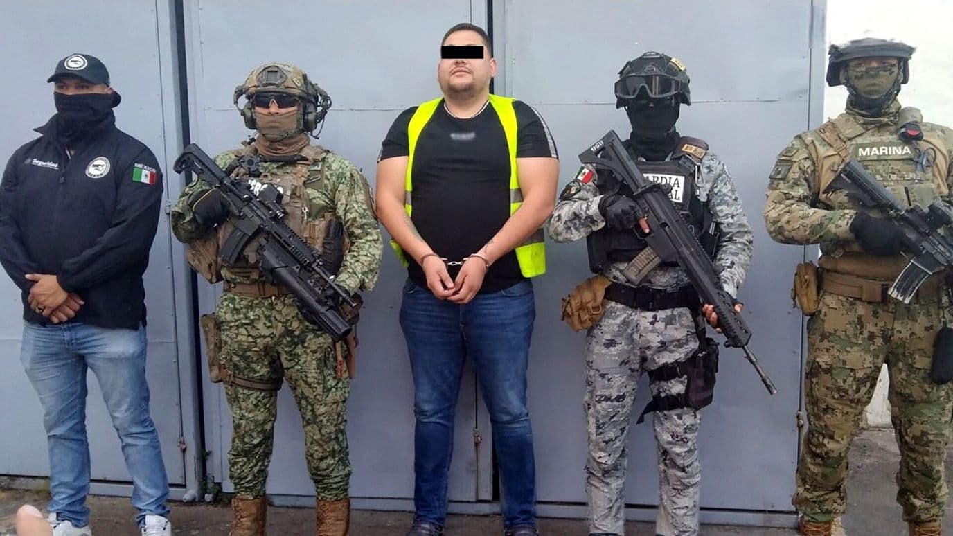Detienen en Zapopan a 'El Nenuco', Presunto Operador del Cártel de Sinaloa