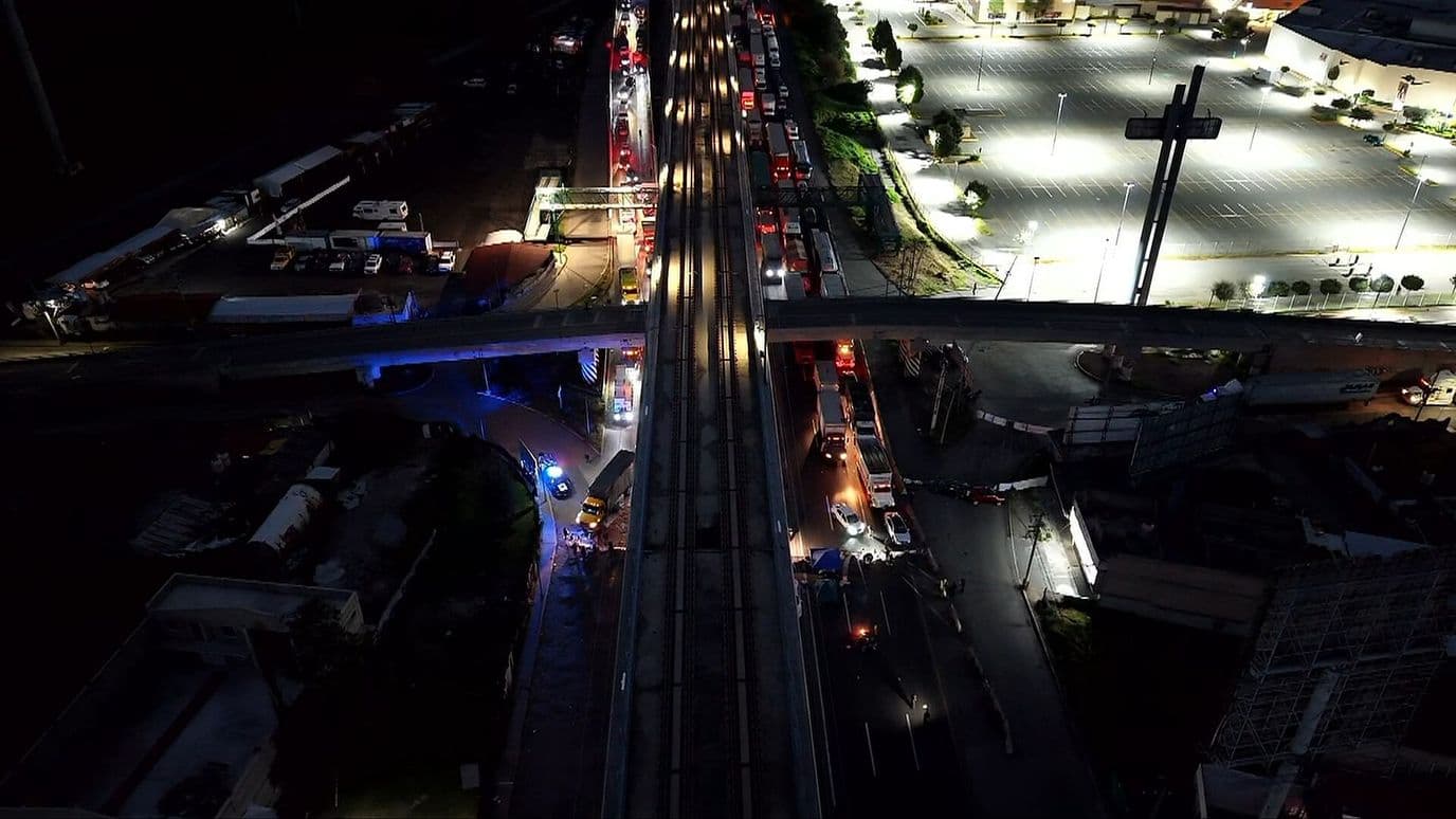 México-Toluca Desde el Aire: Siguen las Filas Kilométricas de Autos Varados