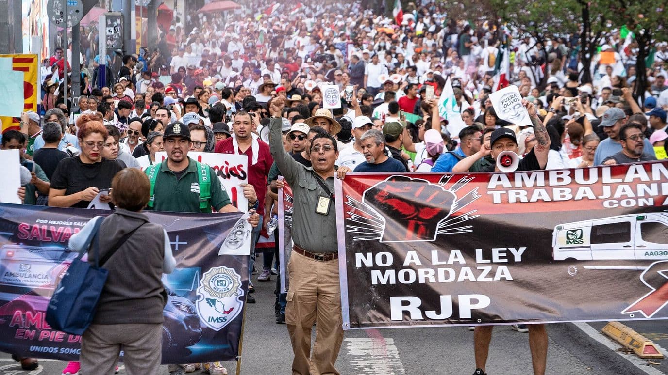 Marcha de Trabajadores del IMSS y Jubilados de Pemex: Rutas en CDMX