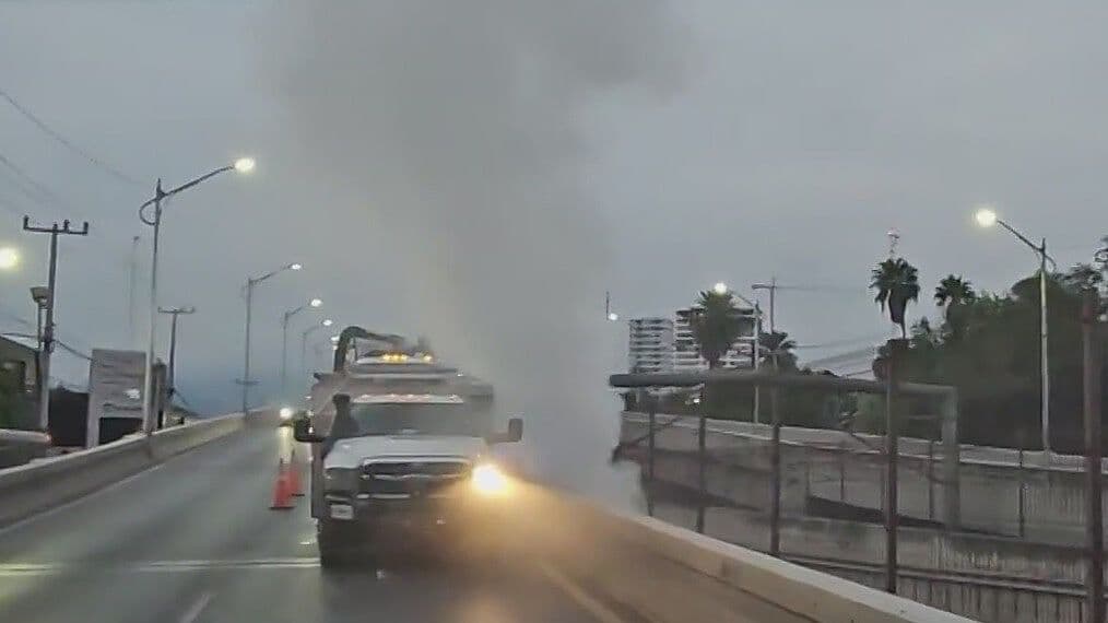 Alerta Fuego en Zona Aledaña a Viaducto del Metro en Monterrey