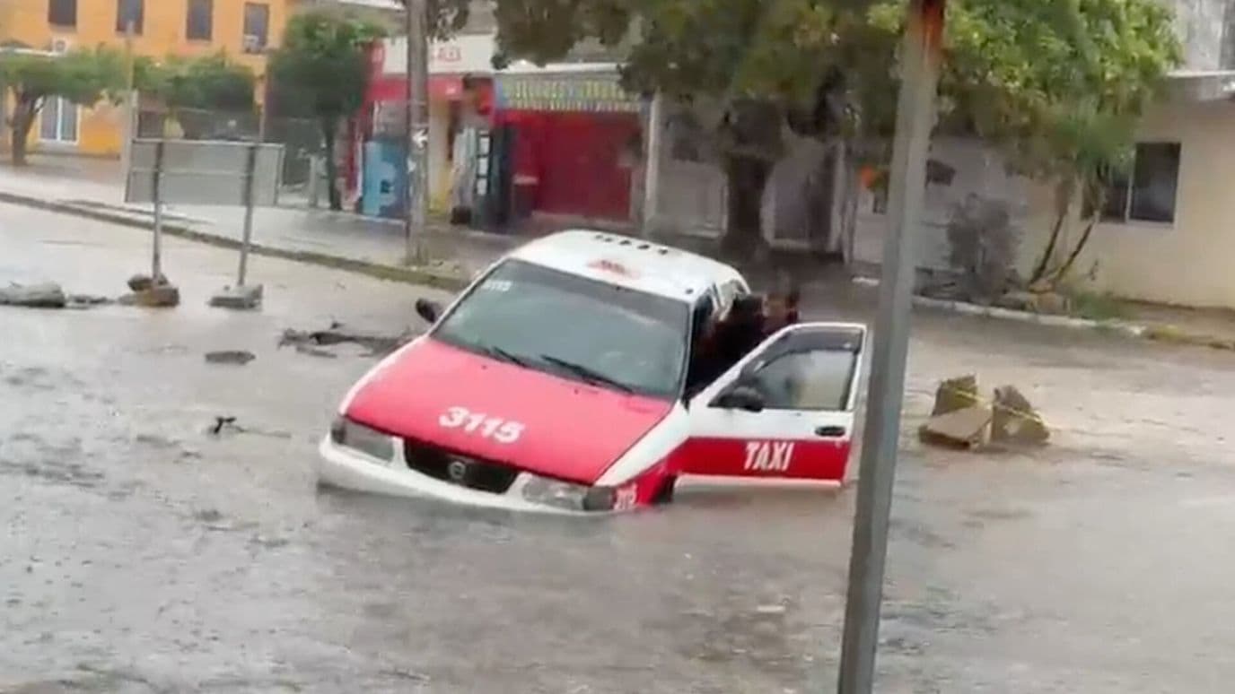 Se Registran Afectaciones Nuevamente en Coatzacoalcos tras Lluvias