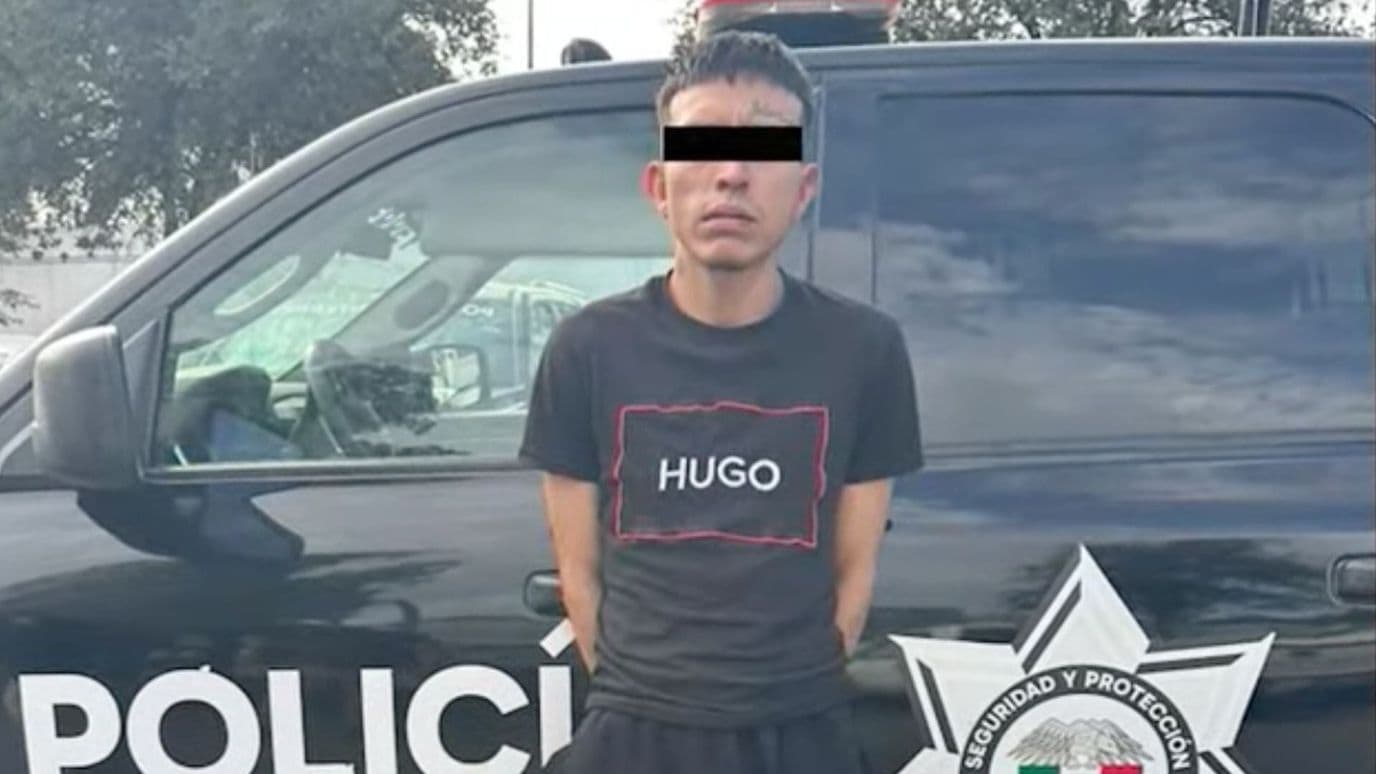 Detienen a Joven con Sustancias Ilícitas en Monterrey, NL