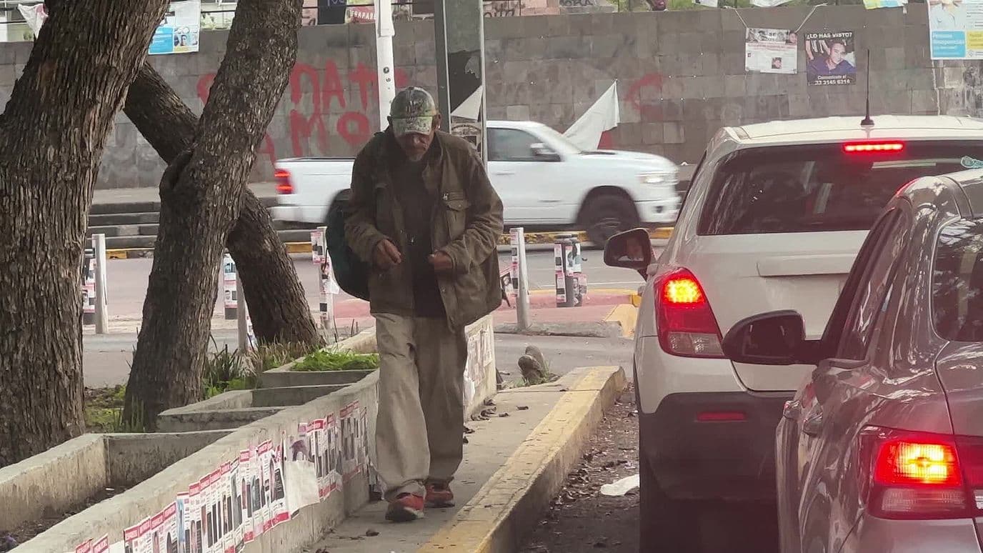 Más de Mil Personas en Situación de Calle Expuestas a Bajas Temperaturas en Guadalajara