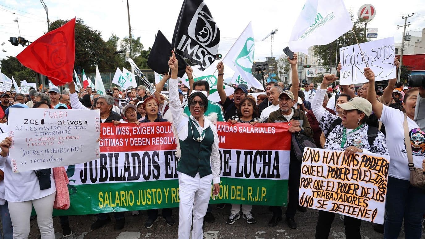 Trabajadores Disidentes del IMSS Rechazan Aumento Salarial