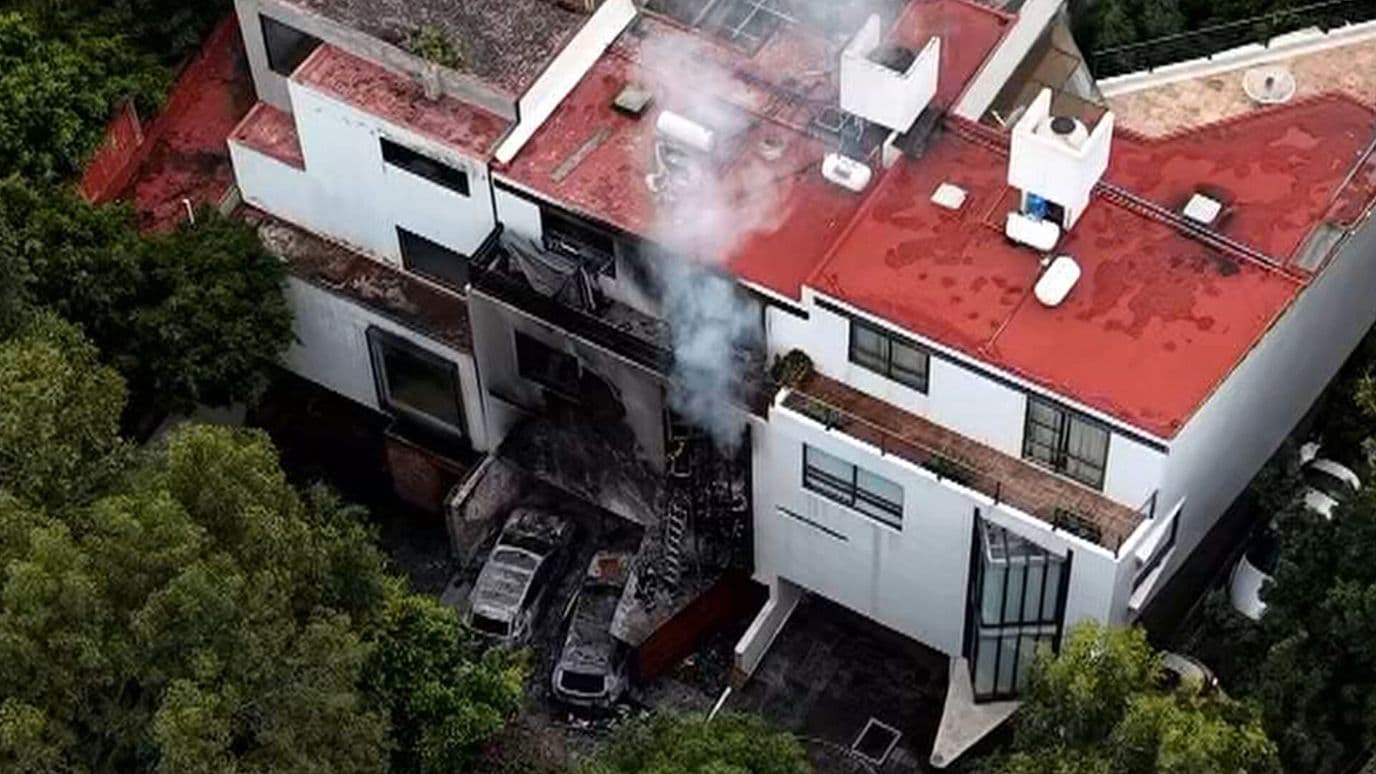 Así Quedó la Zona del Incendio en la Magdalena Contreras
