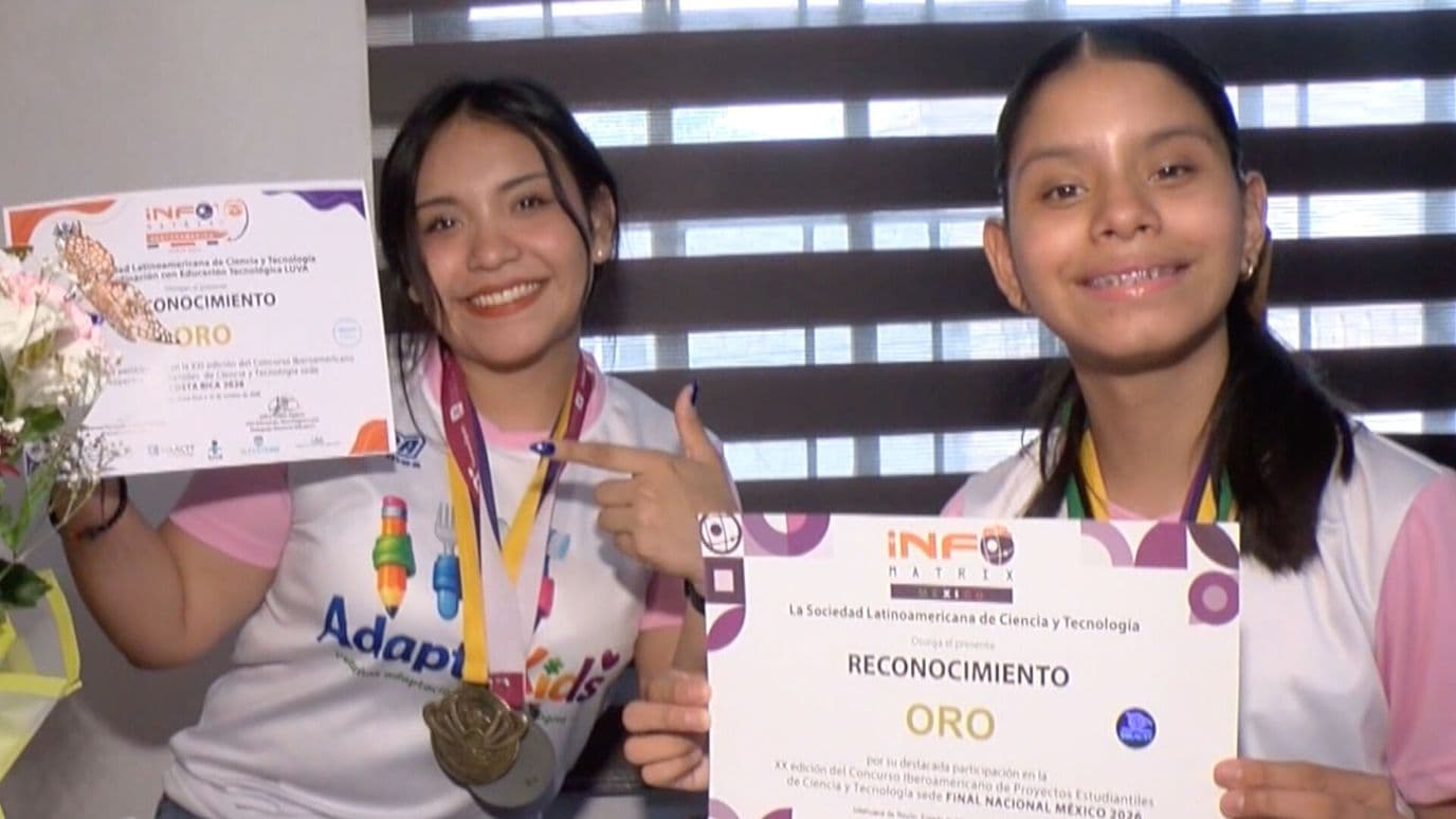 Hermanas de Tamaulipas Ganan Medalla de Oro en la Competencia Infomatrix Centroamérica