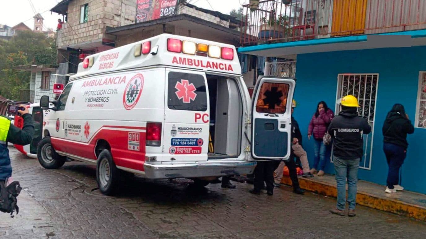 Accidente Transporte Público Ruta 5A Deja Pasajeros Atrapados y 8 Lesionados Huauchinango Puebla