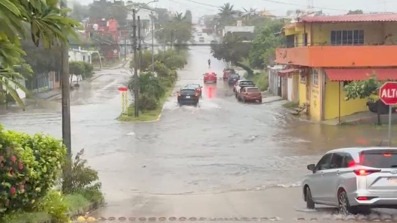 Van a Continuar las Lluvias en la Zona Sur de Veracruz Afirma Protección Civil