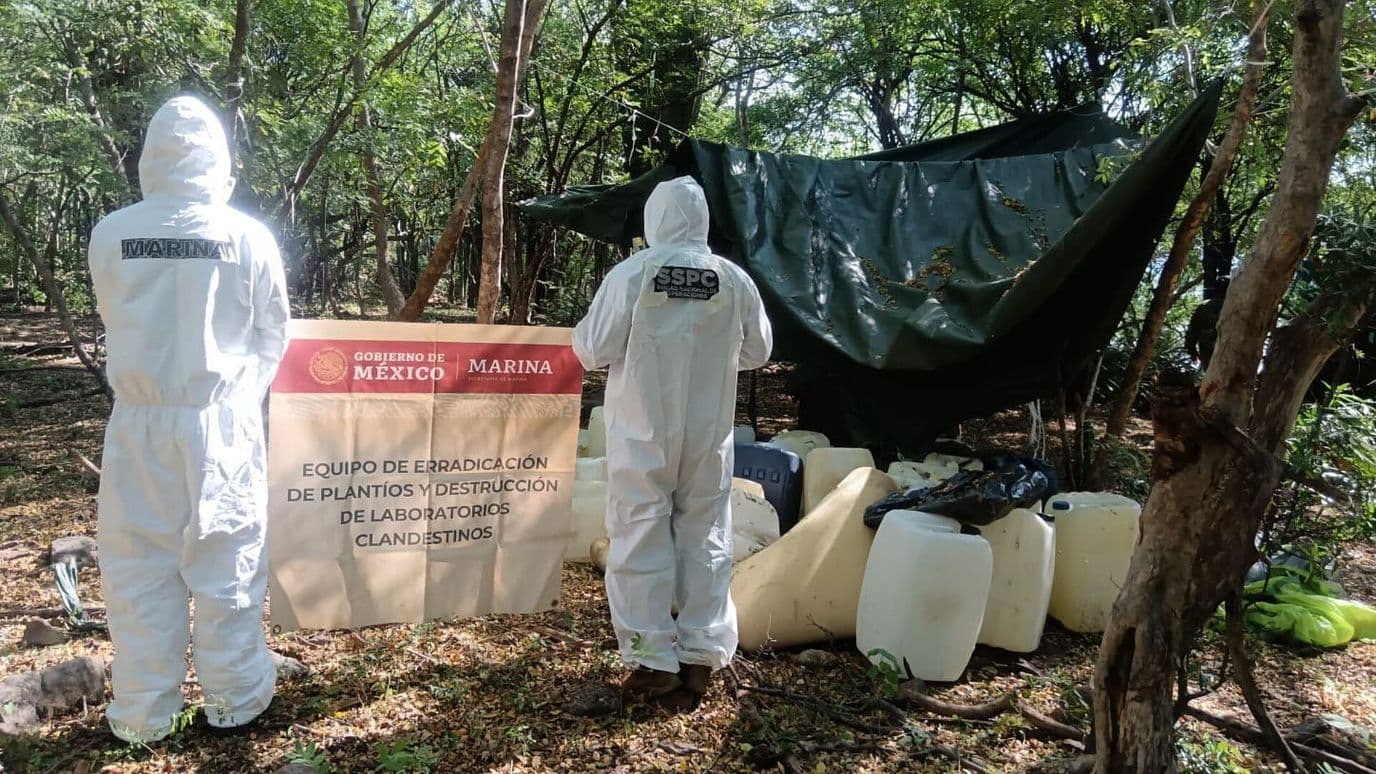 Desmantelan Laboratorio Clandestino de Narcóticos en Culiacán, Sinaloa