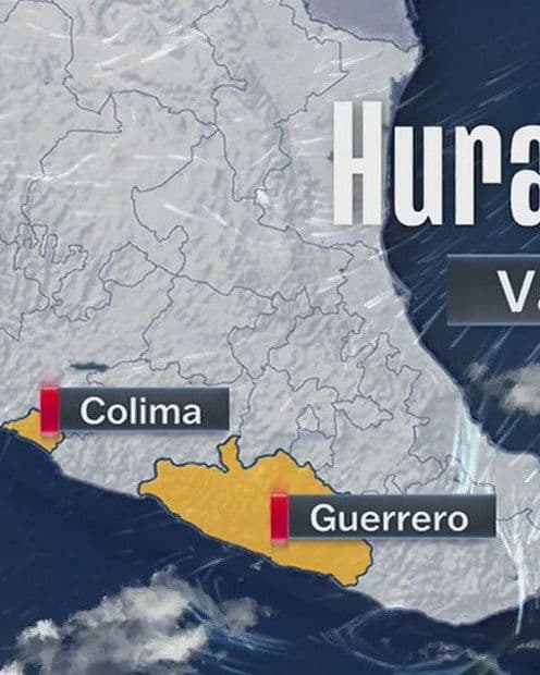 Vance se Convierte en Huracán Categoría 1: Esta es su Ubicación y Trayectoria