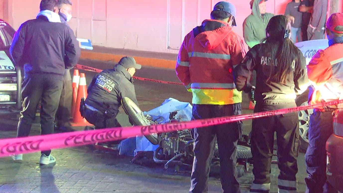 Accidente Motociclista Muerto Choque Automóvil San Pedro Cholula Puebla