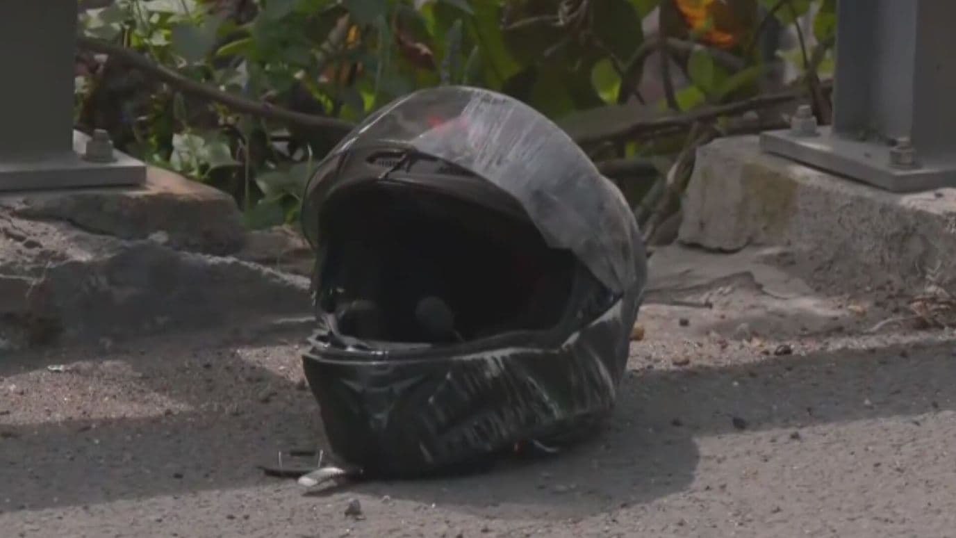 Muere Otro Motociclista en Edomex Hoy; Así Quedó su Unidad Destrozada