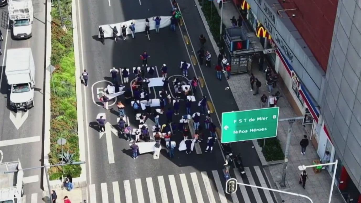 Bloquean Avenida Chapultepec en CDMX; Estos son los puntos Rojos en la Zona