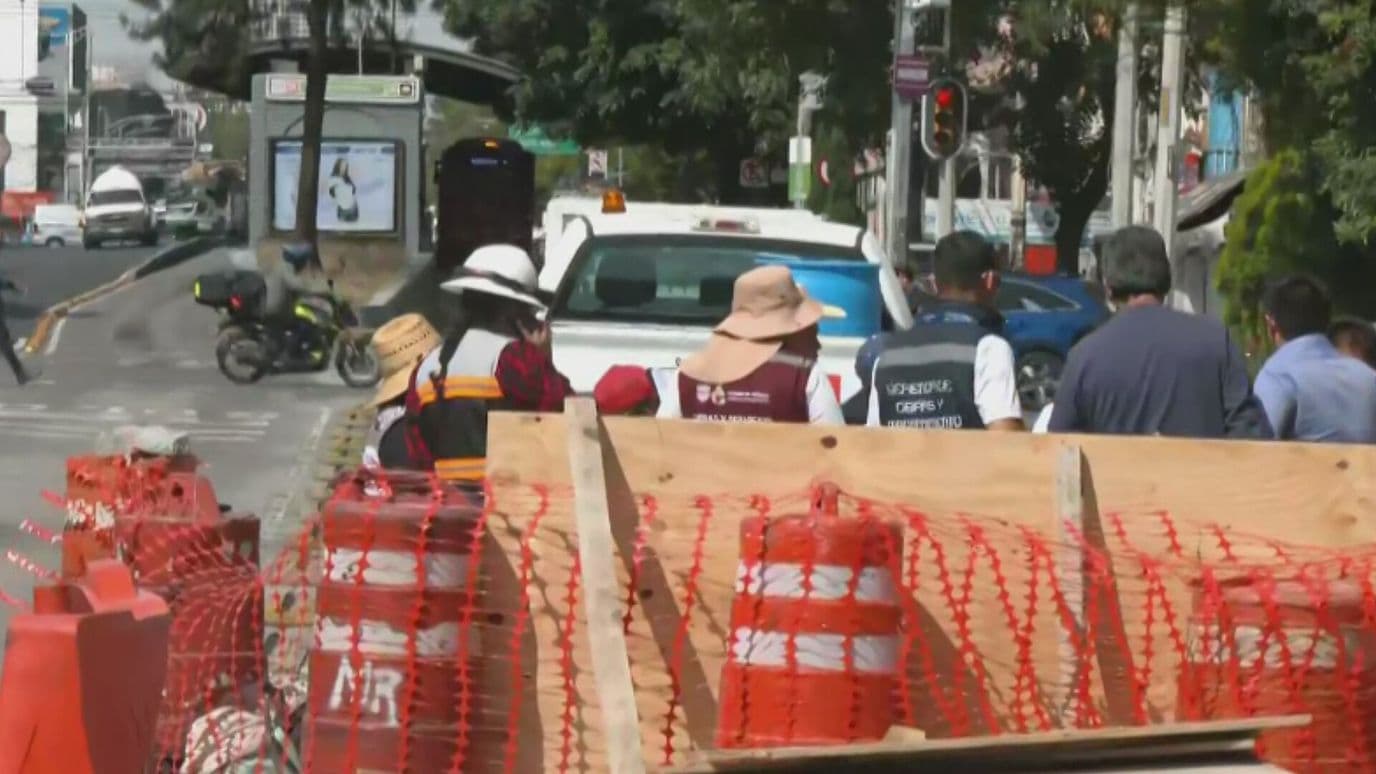 Cierran Carril del Metrobús por Obras: Esta es la Zona Afectada