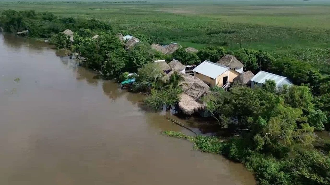 Mas de 280 Familias Afectadas por Lluvias en Boca de Uxpanapa al Sur de Veracruz