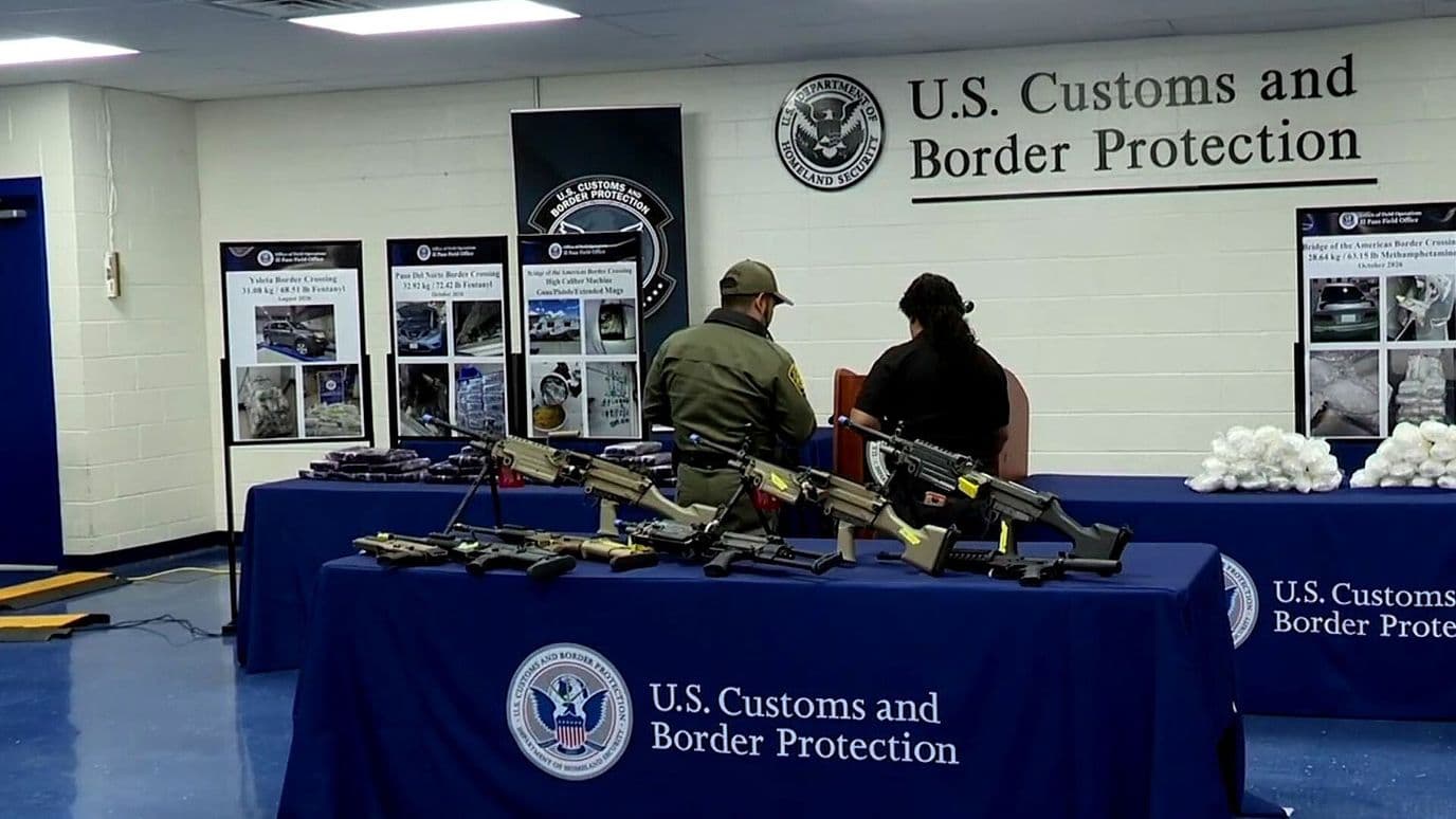 EEUU Refuerza Frontera con México para Frenar Tráfico de Armas a Cárteles