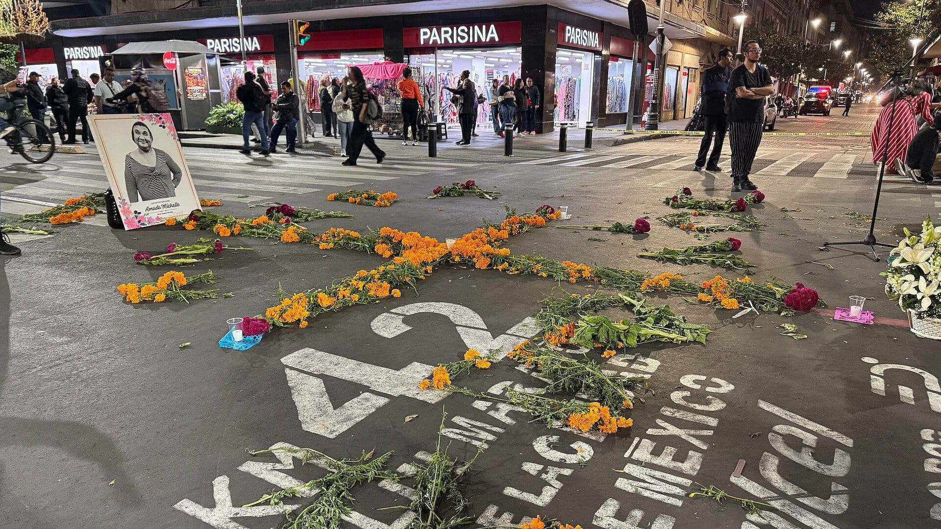 Realizan Velada por Amada Michelle a un Año de su Muerte en CDMX