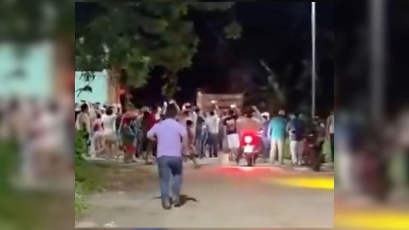 Pobladores Intentan Impedir Traslado de Detenidos por Doble Feminicidio en Chiapas