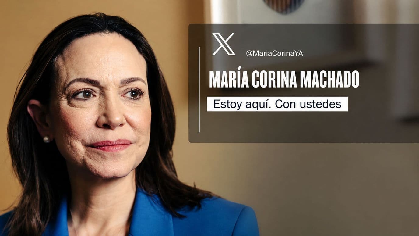 María Corina Machado Regresa a Venezuela Tras Casi 10 Meses Fuera del País
