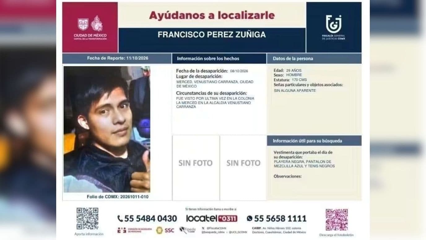 Familiares Bloquean Circunvalación para Exigir Localización de Francisco Pérez Zúñiga